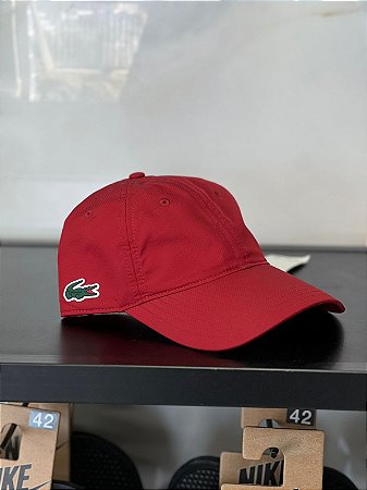 BONE LACOSTE SPORT VERMELHO VINHO 2024