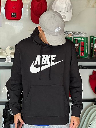 MOLETOM NIKE ICON PRETO