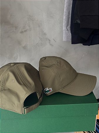 BONE LACOSTE SPORT VERDE MILITAR
