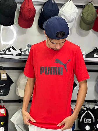 CAMISETA PUMA VERMELHA
