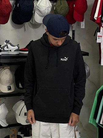 MOLETOM PUMA PRETO