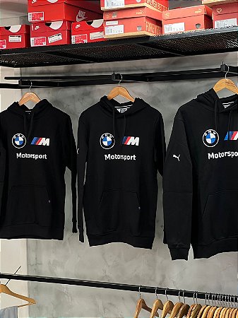 MOLETOM PUMA BMW PRETO