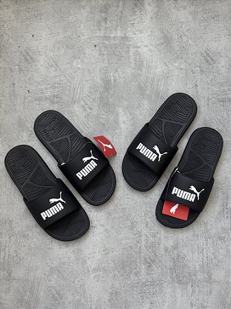 CHINELO PUMA PRETO