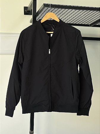 JAQUETA BOMBER - PRETA