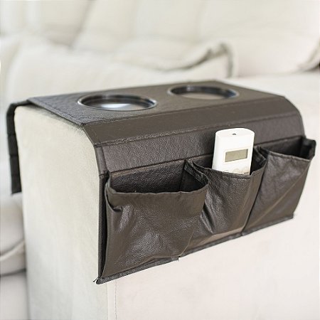 Bandeja Esteira Portas Copos Braço de Sofá