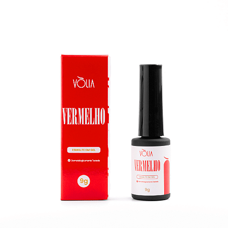 Volia Esmalte em Gel 9g - Vermelho