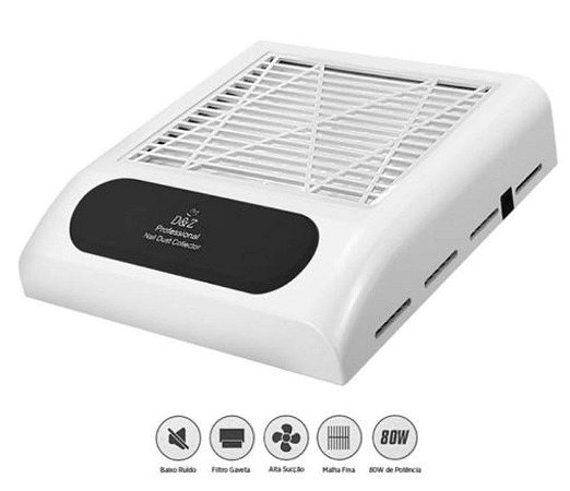 D&Z COLETOR DE PÓ 80W - BRANCO