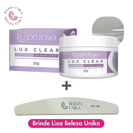 Luxxuoso Gel Hard Lux Clear 25g