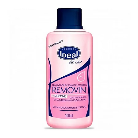 Ideal Removedor de Esmaltes escuros REMOVIN 100ml
