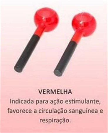 Esfera de cromoterapia - Vermelha GG