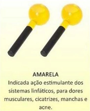 Esfera de Cromoterapia - Amarela GG
