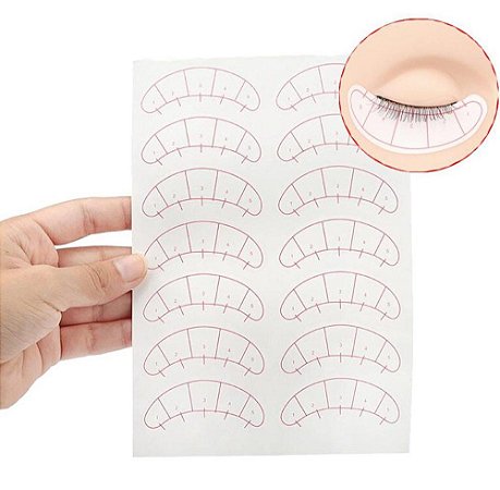 Pads Adesivo com marcação 10 Cartelas com 14 Adesivos cada
