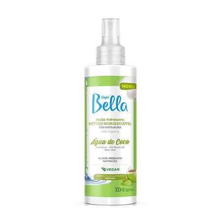 Depil Bella Loção Hidratante Água de Coco 300ml