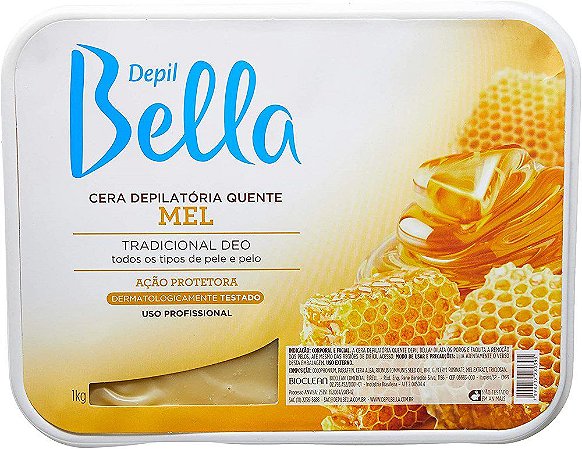Depil Bella Cera Depilatória Mel 1kg
