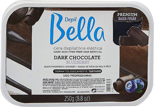 Depil Bella Cera Depilatória Dark Chocolate 250g