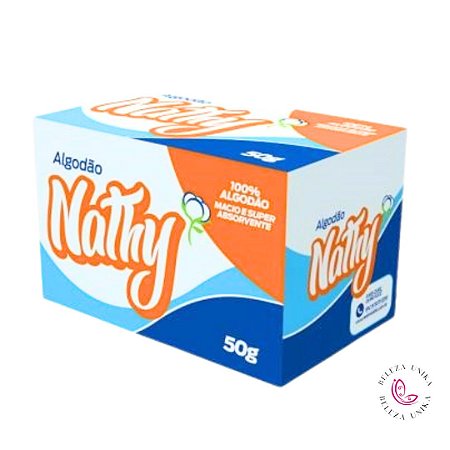 NATY ALGODÃO CAIXA  50G