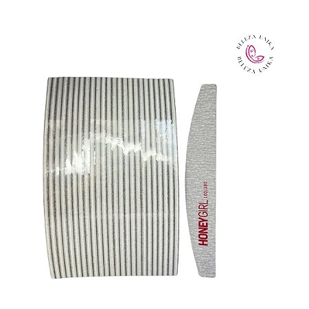 Pacote Lixa 100/180 Honey Girl 24un