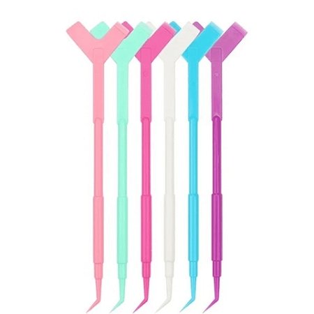 Pacote com 12 Palito Auxiliador Lash Lifting Ponta Dupla Y