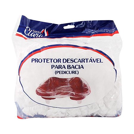 Santa clara protetor de bacia (Pedicure) com 50 unidades