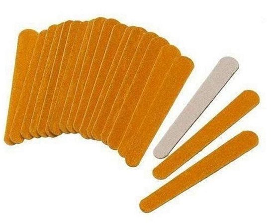 Mini lixa Pop parda com 20 unidades