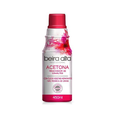 Beira Alta Removedor de Esmalte com Acetona 450ml