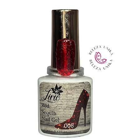 Lirio esmalte em gel coleção red diamond cor: 08