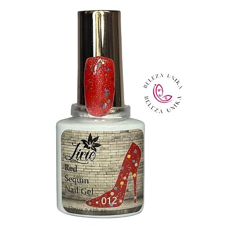 Lirio esmalte em gel coleção red diamond cor: 12