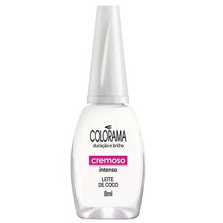 Colorama Esmalte 8ml - Leite de Coco