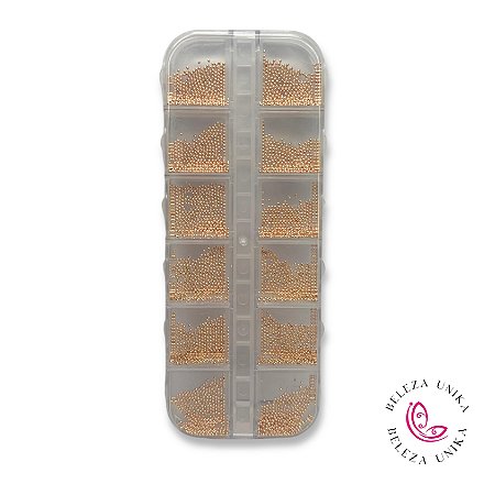 Cartela de caviar pequeno rose