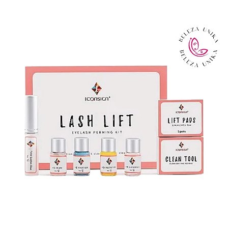 Kit Lash Lifting iconsign para Cílios