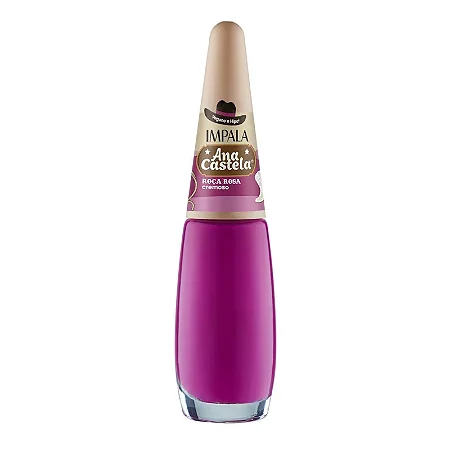 Esmalte Impala Ana Castela - roça rosa