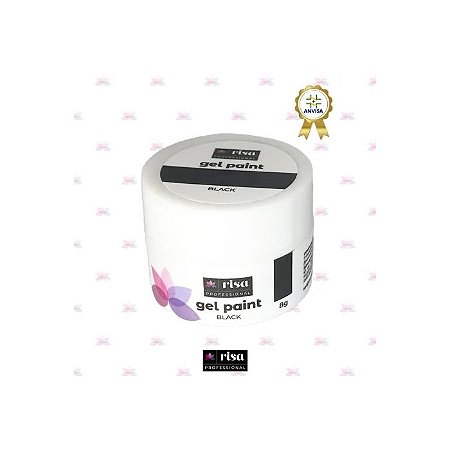 Risa Gel Paint 8g - Black