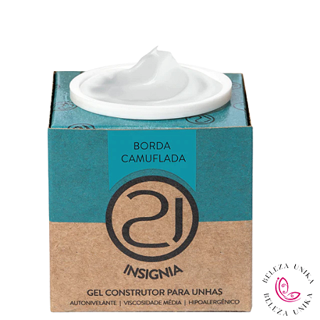 Gel Ecoline Insignia Borda Camuflada 16gr (Fibra de Brinde )  Nails 21