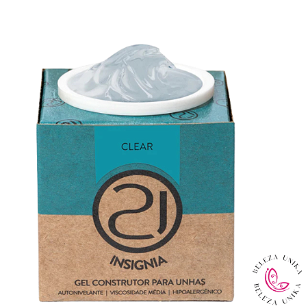 Gel Ecoline Insignia Clear 56gr (Fibra de Brinde ) Nails 21