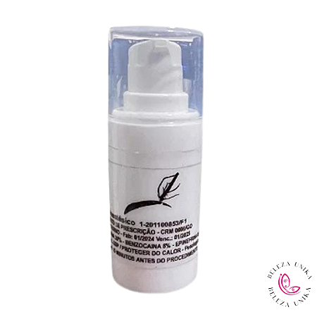 Anestésico Pele Aberta Zero Dor NatuDerma - 15g Pump