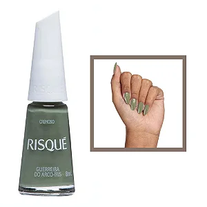 Risque Esmalte 8ml - Guerreira do Arco-iris