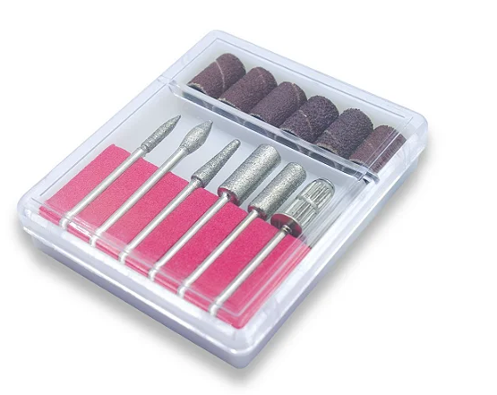 Kit 6 brocas diamantadas + mandril