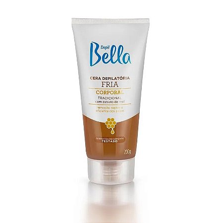 CERA DEPILATÓRIA FRIA DEPIL BELLA 200g