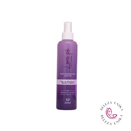 LORE PÉ- Spray Higienizador Para Pés 250ML