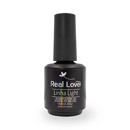Removedor de esmalte em gel real love 15ml