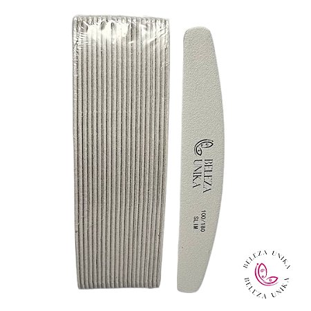 Pacote Lixa Slim 100/180 Beleza Unika