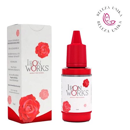 PIGMENTO IRON WORKS - VERMELHO  15ML
