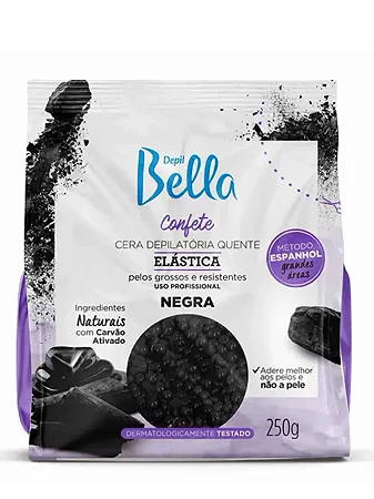 Cera Confete Negra 250gr Depil Bella