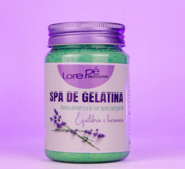 LORE PÉ SPA DE GELATINA 250G MANGA VERDE