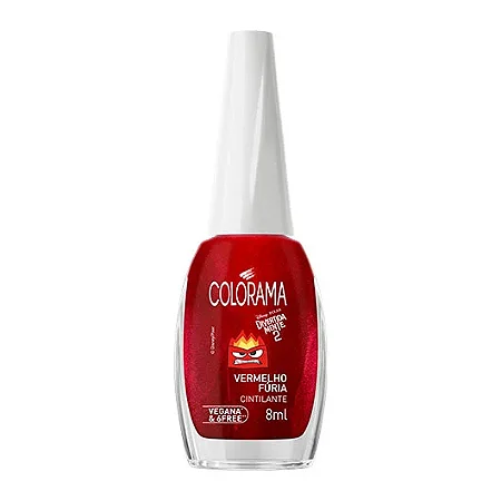 Esmalte Divertidamente Colorama-  Vermelho Fúria 8ml