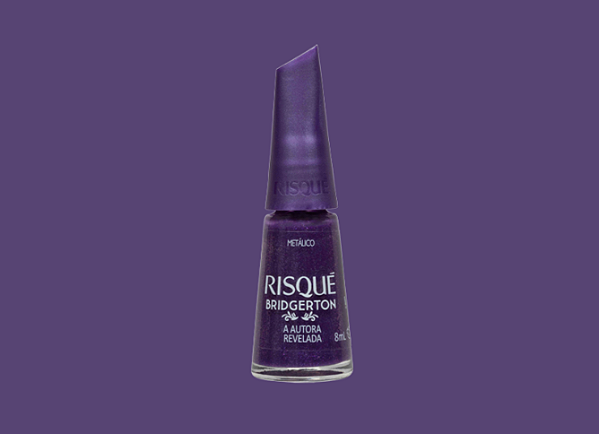 Esmalte Risqué Bridgerton - A autora revelada 8ml