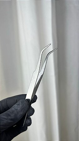 Pinça para extenção de Cilios Curvada Cutemax