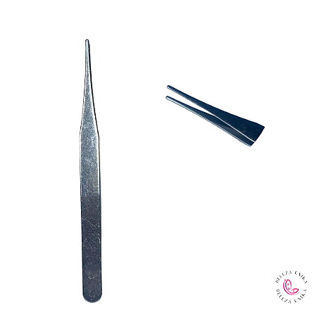 Pinça para extenção de Cilios Reta Cutemax