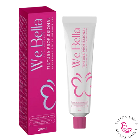 Tintura para Sobrancelhas We Bella 20ml Castanho Claro
