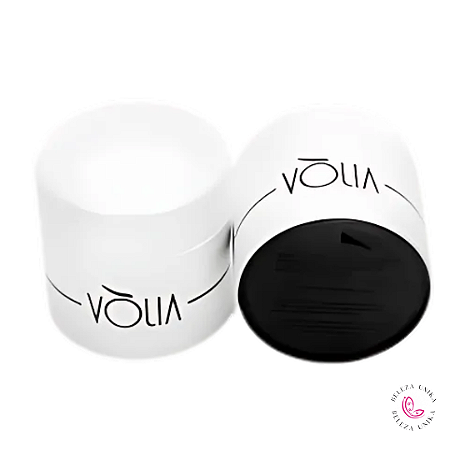 Pote c/ Tampa Vòlia Eco Branco Com Fundo Preto 30g